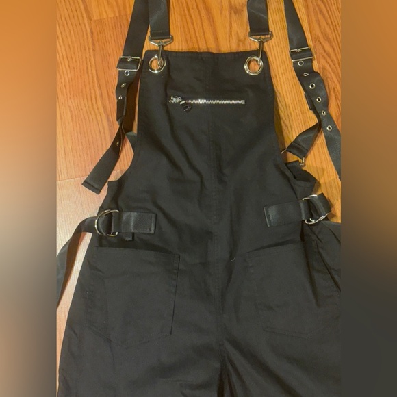 I.AM.GIA Cobra Jumpsuit Black  Overalls Cargo Carpenter Streetwear Goth Y2k XS - Picture 2 of 7